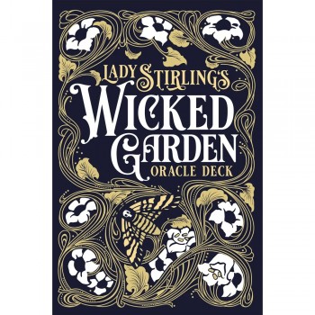 Lady Stirling's Wicked Garden orakulo kortų ir knygos rinkinys US Games Systems
